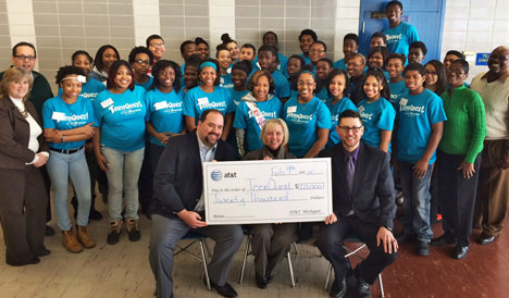TeenQuest received AT&T grant