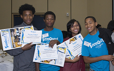 TeenQuest graduates - Flint & Genesee Chamber of Commerce TeenQuest Pre-Employment Training Program