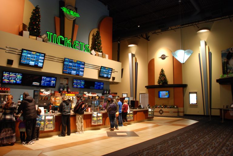 NCG Trillium Theater Lobby and Concession Stand