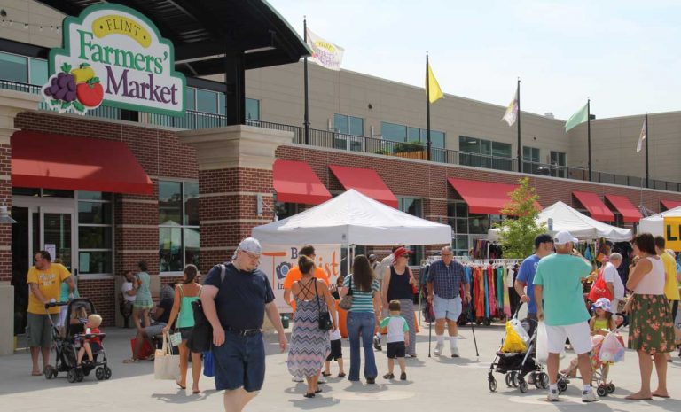 Flint Farmers' Market, Flint, Michigan