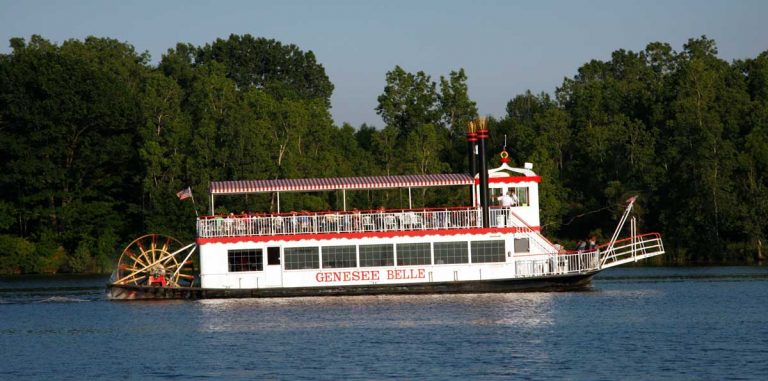 Genesee Belle Paddlewheel Riverboat, Flint, Michigan