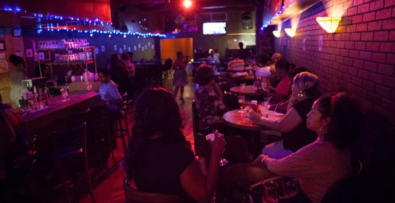 Raspberries Rhythm Bar & Grill, downtown Flint, Michigan