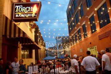 The Torch Bar and Grill, downtown Flint, Michigan