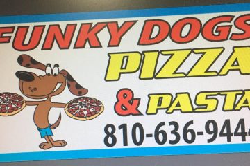 Funky Dogs Pizza & Pasta Company, Goodrich, Michigan