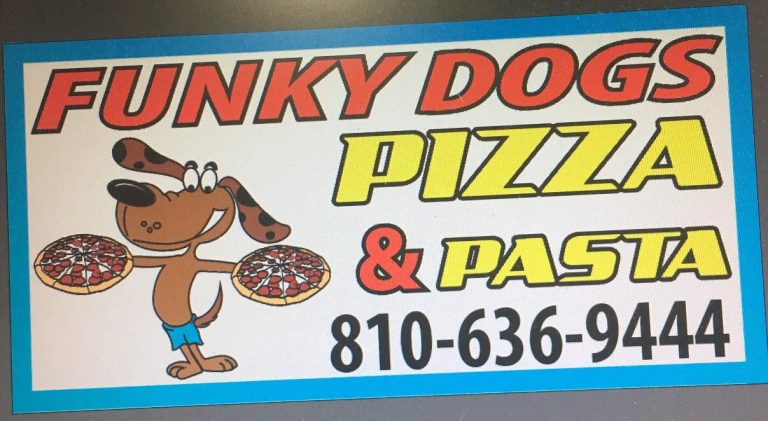 Funky Dogs Pizza & Pasta Company, Goodrich, Michigan