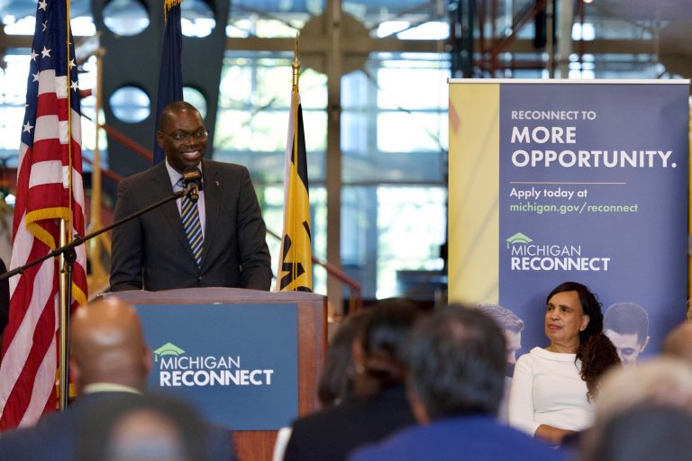 Lt. Governor Gilchrist Highlights $55 Million Expansion of Michigan Reconnect Program to Provide Tuition-Free Higher Education and Skills Training